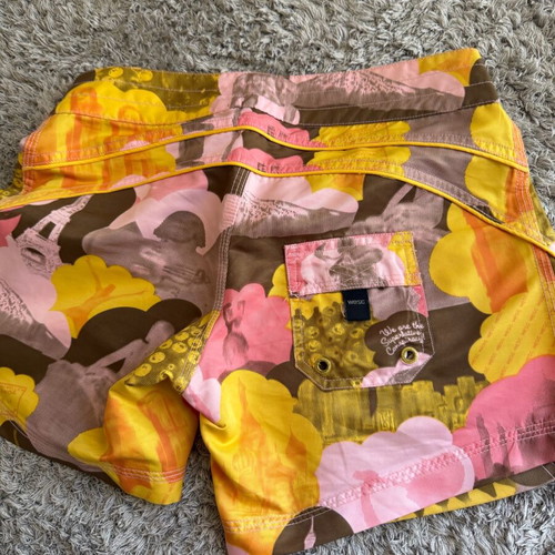 Wesc women's swim shorts like new, size XS, multicolor