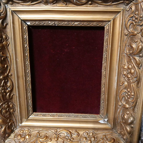 Antique frame used 34x39 outer, 16x21 inner