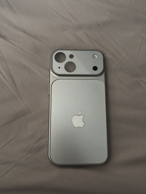Iphone 15 cover converted silver color like new
