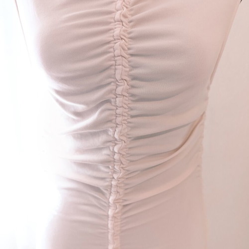 Midi rushed dress H&M divided like new, pink