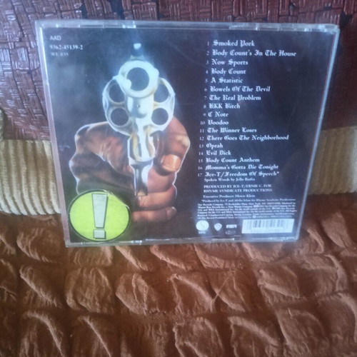 Body Count CD like new, metal, German edition 1992 first release