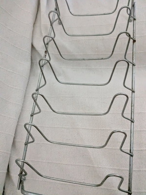 Dish rack used, 7-position drying stand