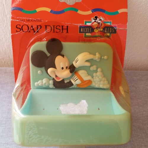 Disney Mickey Mouse Vintage Soap Dish 90s, sealed