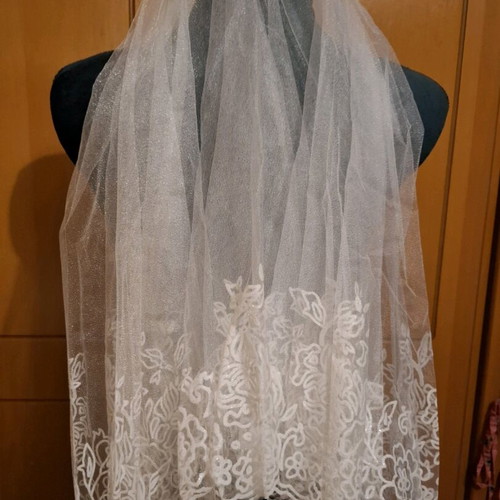 Elegant Wedding Dress New 2 Pieces, Skirt and Corset, White, Size XS-S
