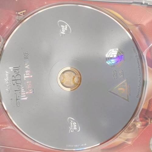 TinkerBell Disney DVD children's movie dubbed like new