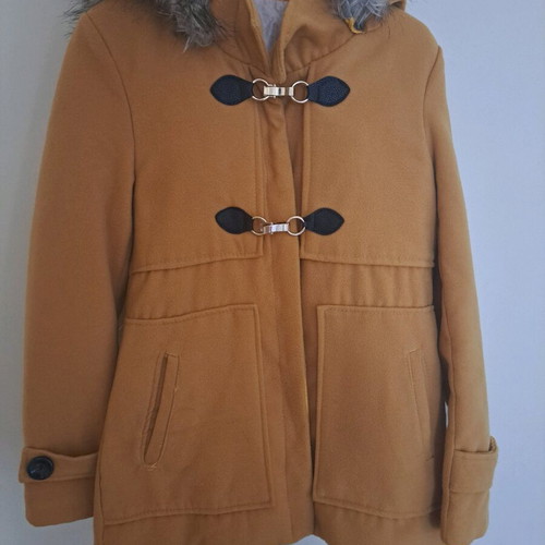 Fullah Sugah yellow coat like new, size S