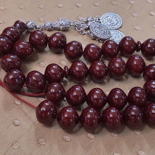 Bakelite komboloi worry beads, Damascus 1998