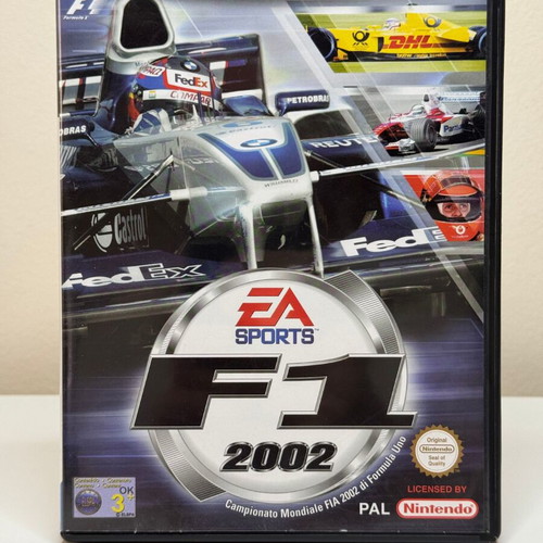 F1 2002 Nintendo GameCube game used, Italian version