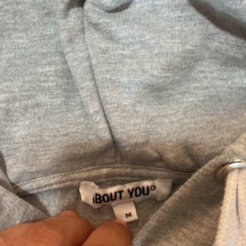 About You hoodie, grey, size M