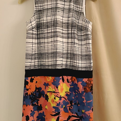 Loft 70's short dress like new, multicolor, size S