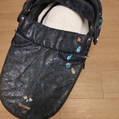 Cybex Priam Lux Carry Cot Jewels of Nature used, luxury edition