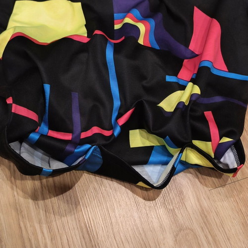 Vintage Campagnola cycling jersey short sleeve geometric size 8, like new