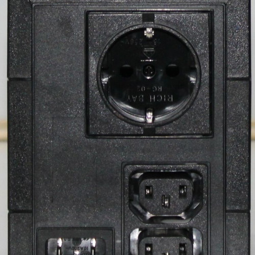 Eaton 5E 650I UPS used without batteries with Schuko