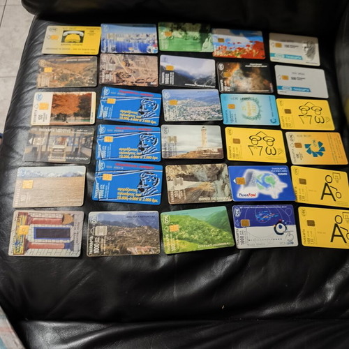 Phone cards used, pack of 140