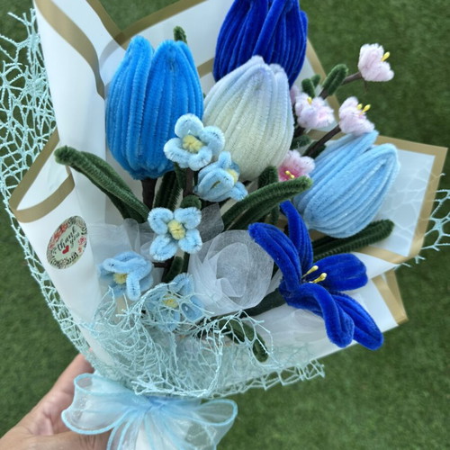 Chenille bouquet new