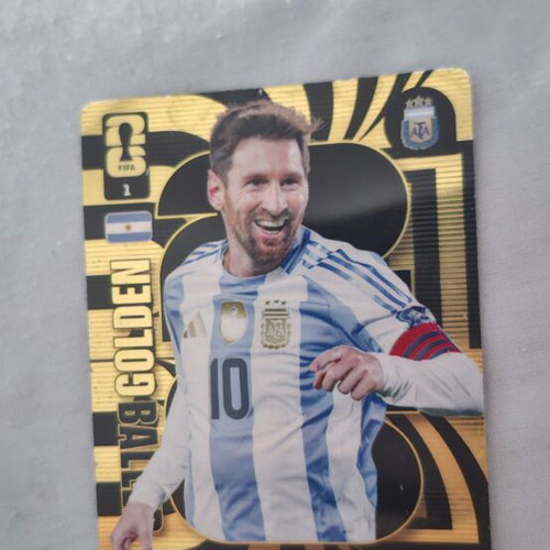 Messi Panini 2026 World Cup Golden Card new