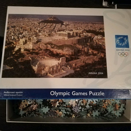 Olympic Games Puzzle 2004 like new, 1500 pieces