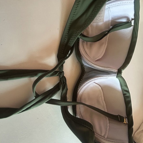 Swimsuit set green size XS like new