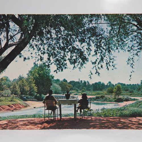 Postcards used, set of 2 Serres