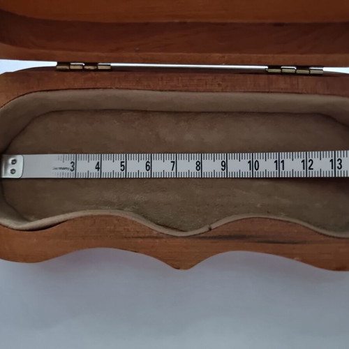 Wooden glasses case like new