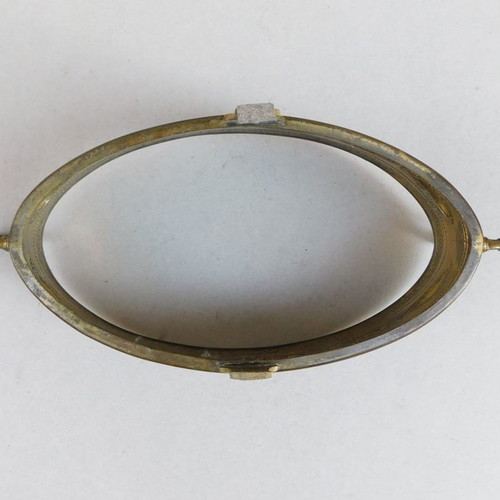 Bronze jardiniere with inner glass, French, about 130 years old