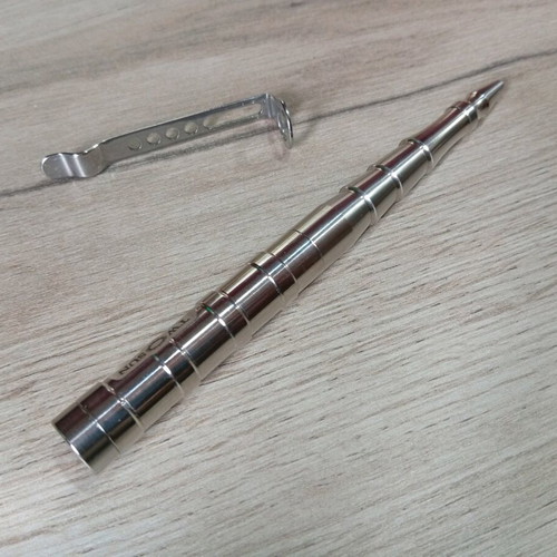 Two Sun Tactical Kubotan pen new stainless steel