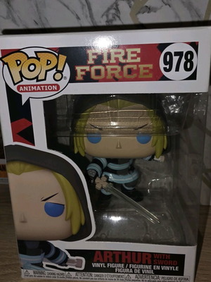 Funko Pop Fire Force 978 Arthur like new