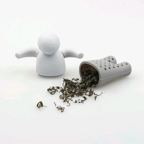 Tea strainer used in human shape