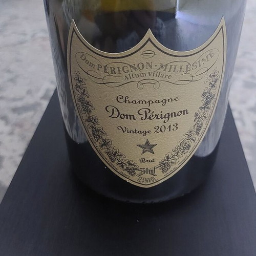 Dom Pérignon Vintage 2013 Champagne Bottle like new, empty 750ml