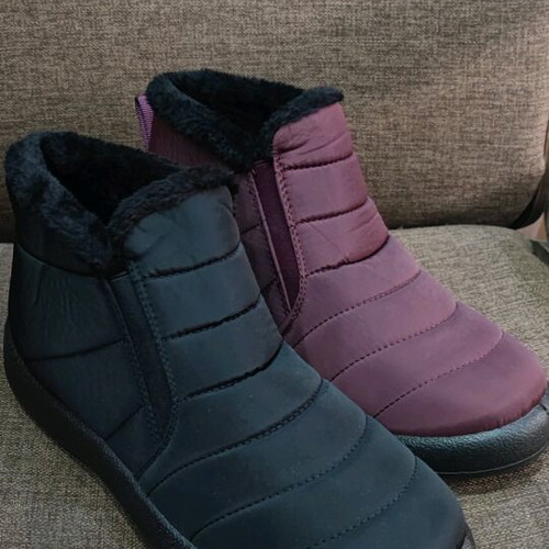 Waterproof boots with fur new, size 41, two colors