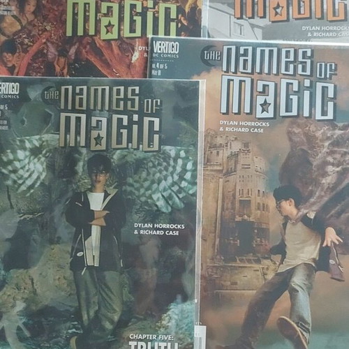 THE NAMES OF MAGIC comics
