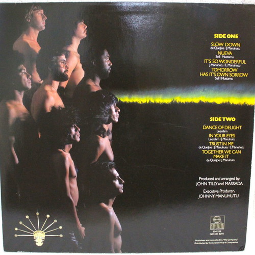 Massada Baru vinyl LP album used, rock fusion jazz latin