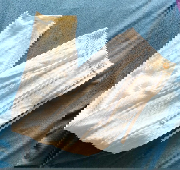 2 λινα παντελονια