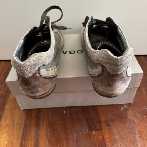 Hogan sneakers used, size 44.5, olive color