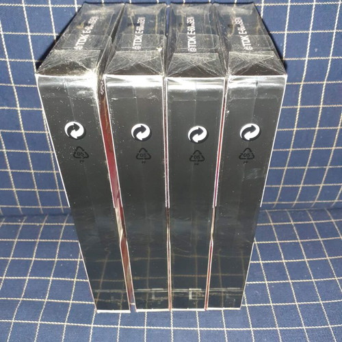 TDK HS60 video cassettes new, pack of 4