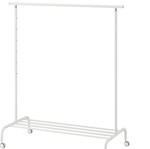 Coat rack with wheels new