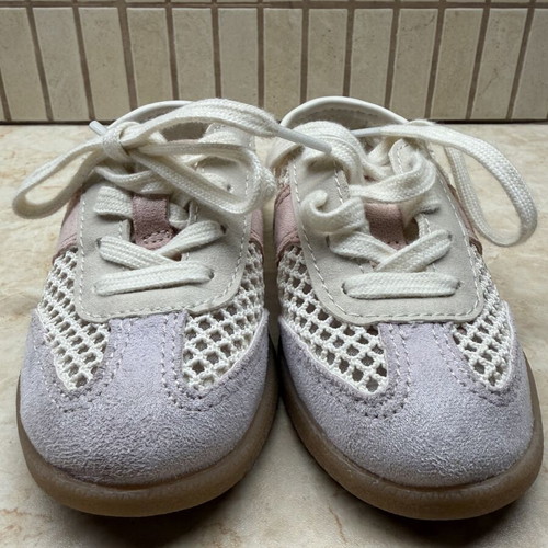 Zara children's shoes like new, size 23, white and pink