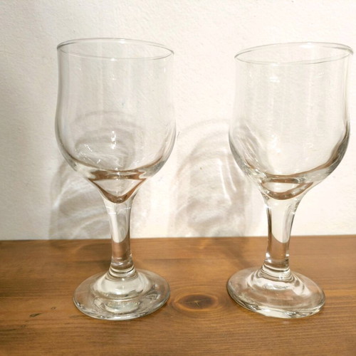 Glassware like new, set of 2 glasses