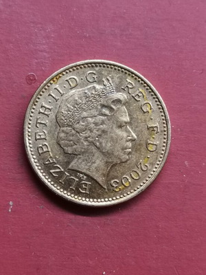 United Kingdom 1 Penny Coin 2003 like new