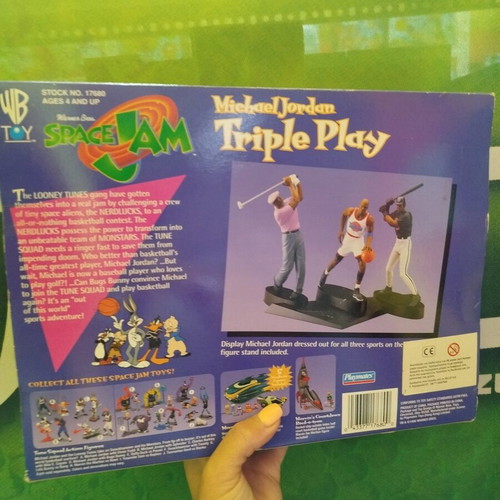 Michael Jordan 1996 Triple Play Space Jam action figure set