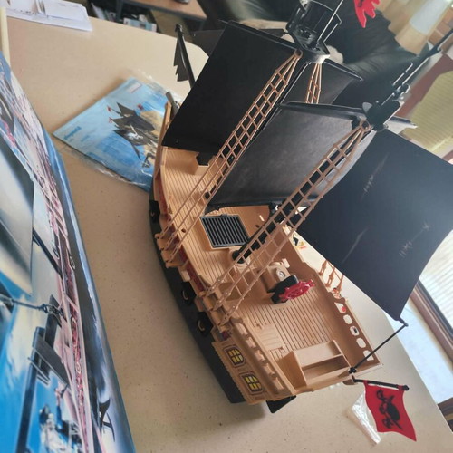 Playmobil 6678 Pirate Ship used with box and instructions