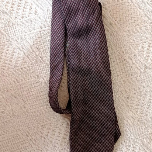 Classic Pierre Cardin tie used, gray and grenat colors