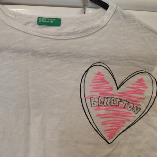 Benetton crop top μεταχειρισμένο για 9-10 χρ