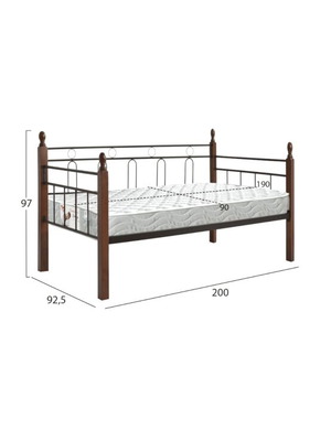 Sofa bed with mattress like new, suitable for living room or kids' room