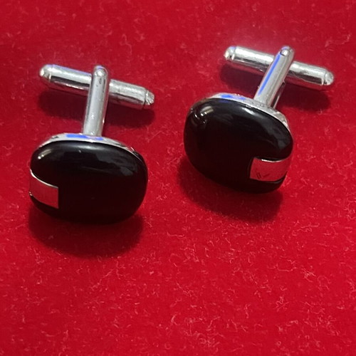 Prada cufflinks silver 925 used