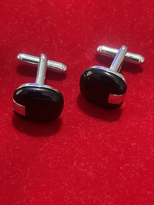 Prada cufflinks silver 925 used