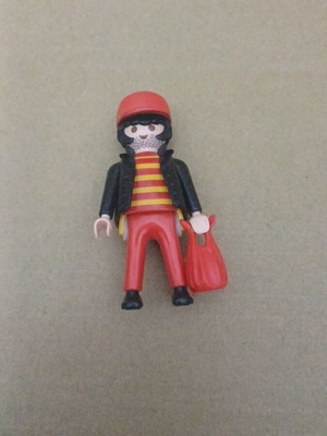 Playmobil thief figure like new