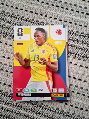 Panini Adrenalyn XL World Cup 2026 κάρτα Yerri Mina καινούργια