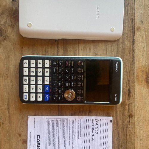Casio fx-CG50 Graphics Calculator like new with case and quick start guide