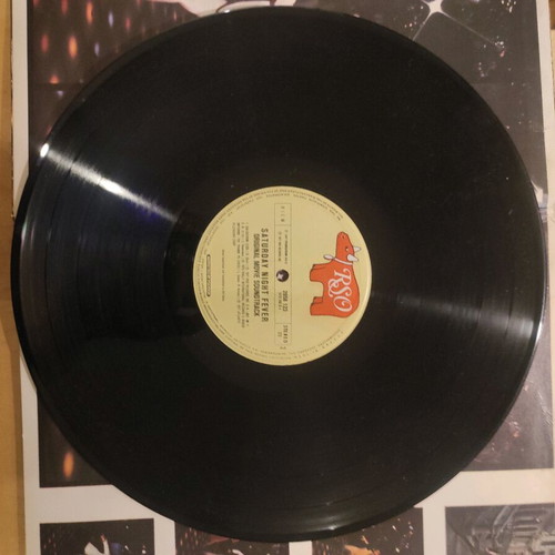Saturday Night Fever vinyl used, disco soundtrack